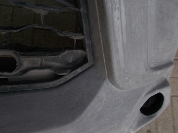 Силовой передний бампер стеклопластиковый на Mitsubishi Pajero Sport III купить недорого с доставкой в Тамбов