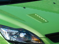 Жабры на капот в стиле "Focus RS" (текстурный пластик) для Ford Focus 2 (2004-2011)